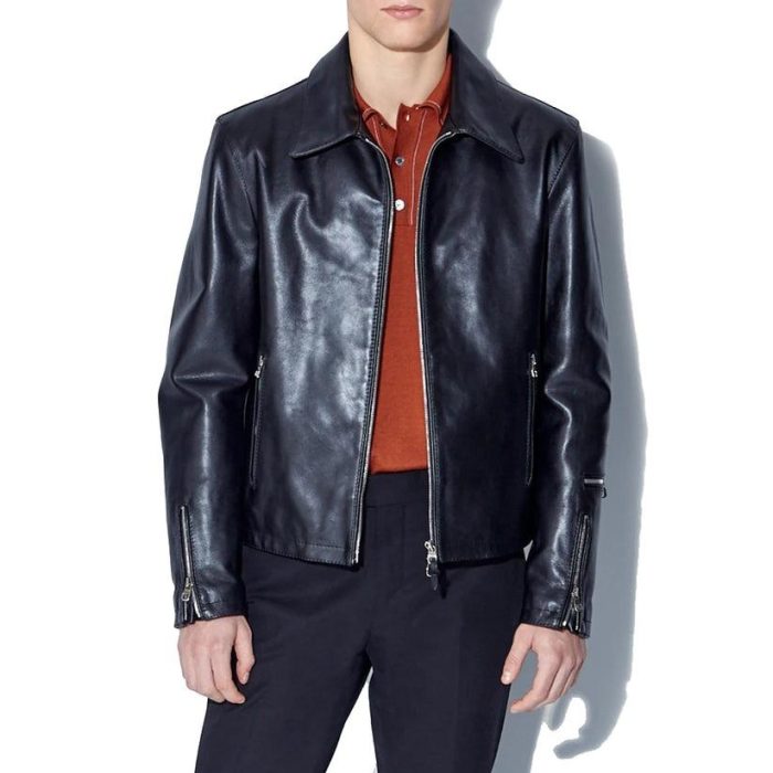 Men`s Black Leather Jackets