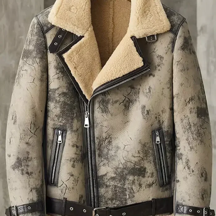 Men`s B3 Aviator Shearling Leather Jackets