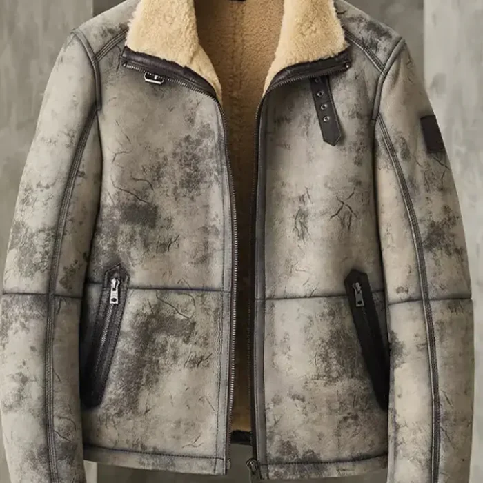 Men`s Shearling Aviator Jackets