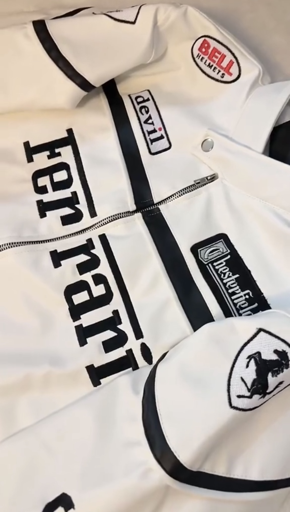 Ferrari F1 Racing Leather Jackets - Image 2